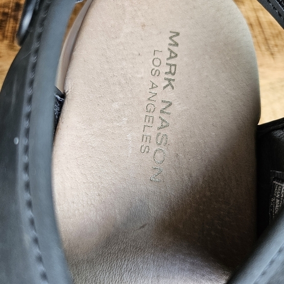Sketchers Mark Nason MN Neo Block Sandals Cross Strap Black US Chunky Platform 6 - Picture 12 of 12